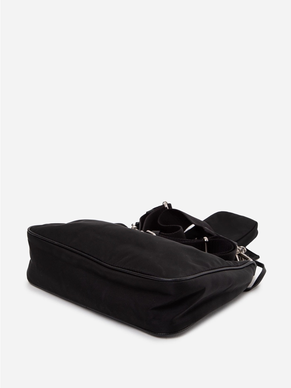 Prada Re-Edition 2005 Re-Nylon Crossbody Bag Black - Picture 4 of 5